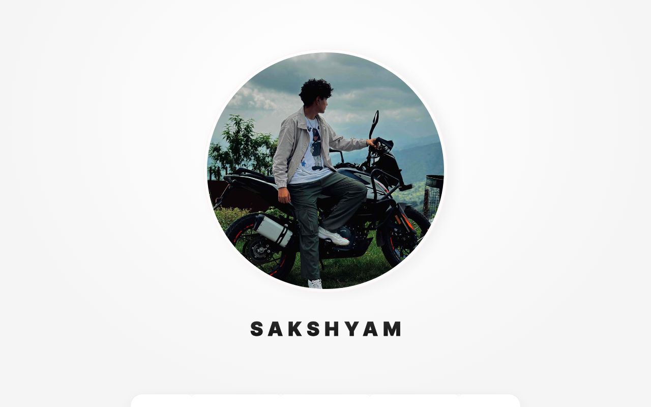 Carrd profile picture for @sakshyam